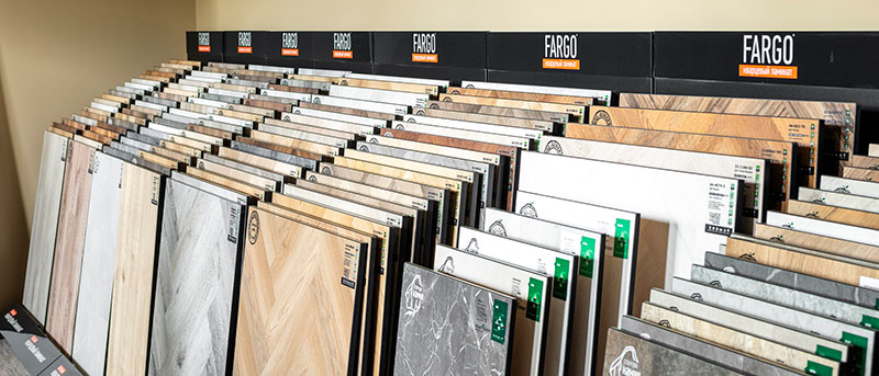 Кварцевый ламинат Fargo - ассортимент